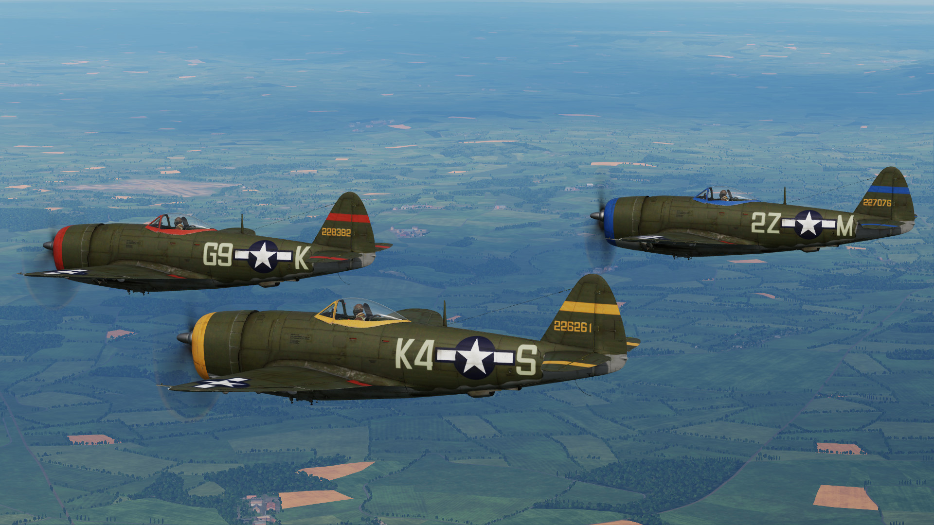 405th Fighter Group Skin Pack