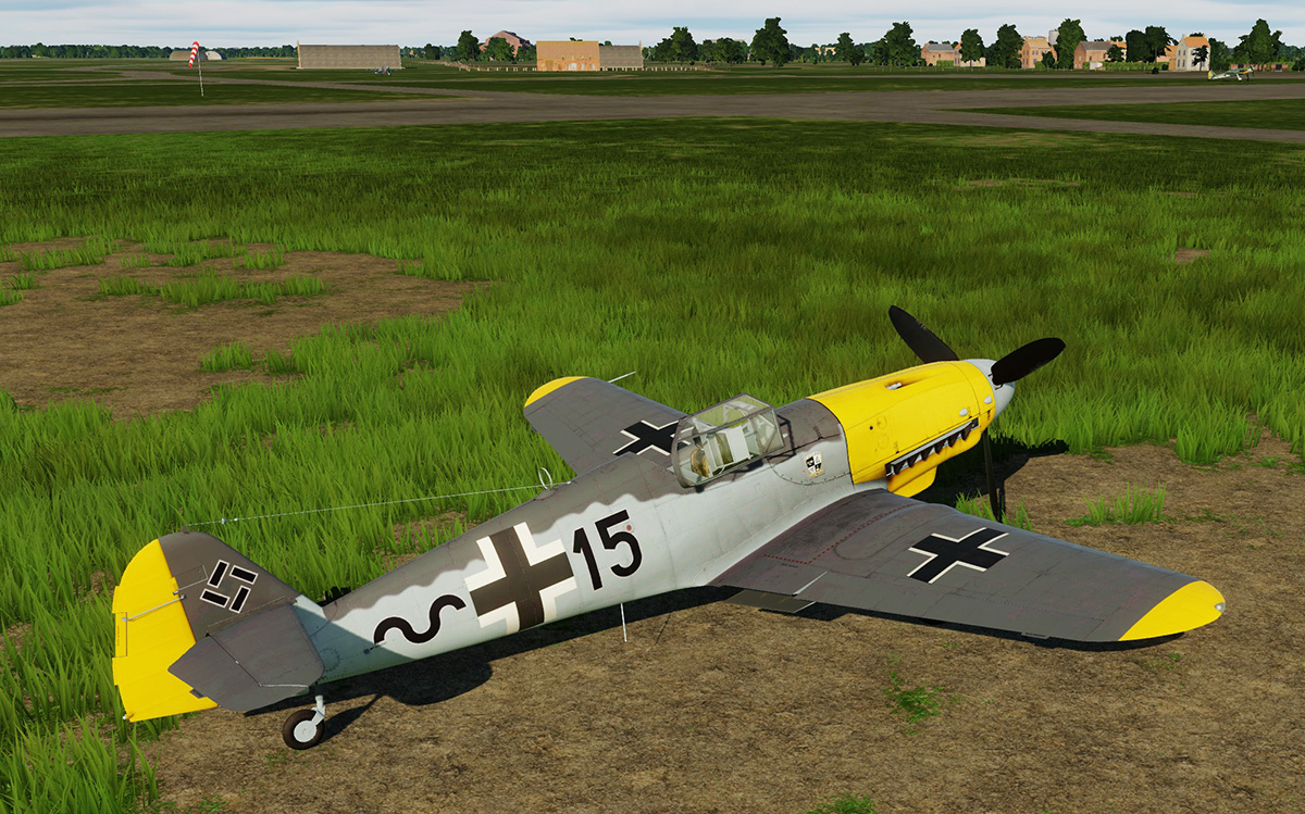 Bf-109K-4 Factrory 61st Sqdn