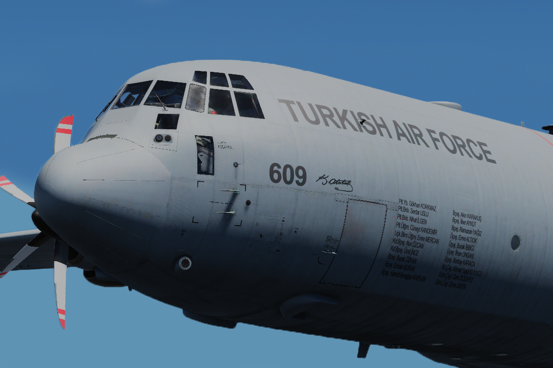 Turkish Air Force C-130E(J) 222.Filo 68-1609