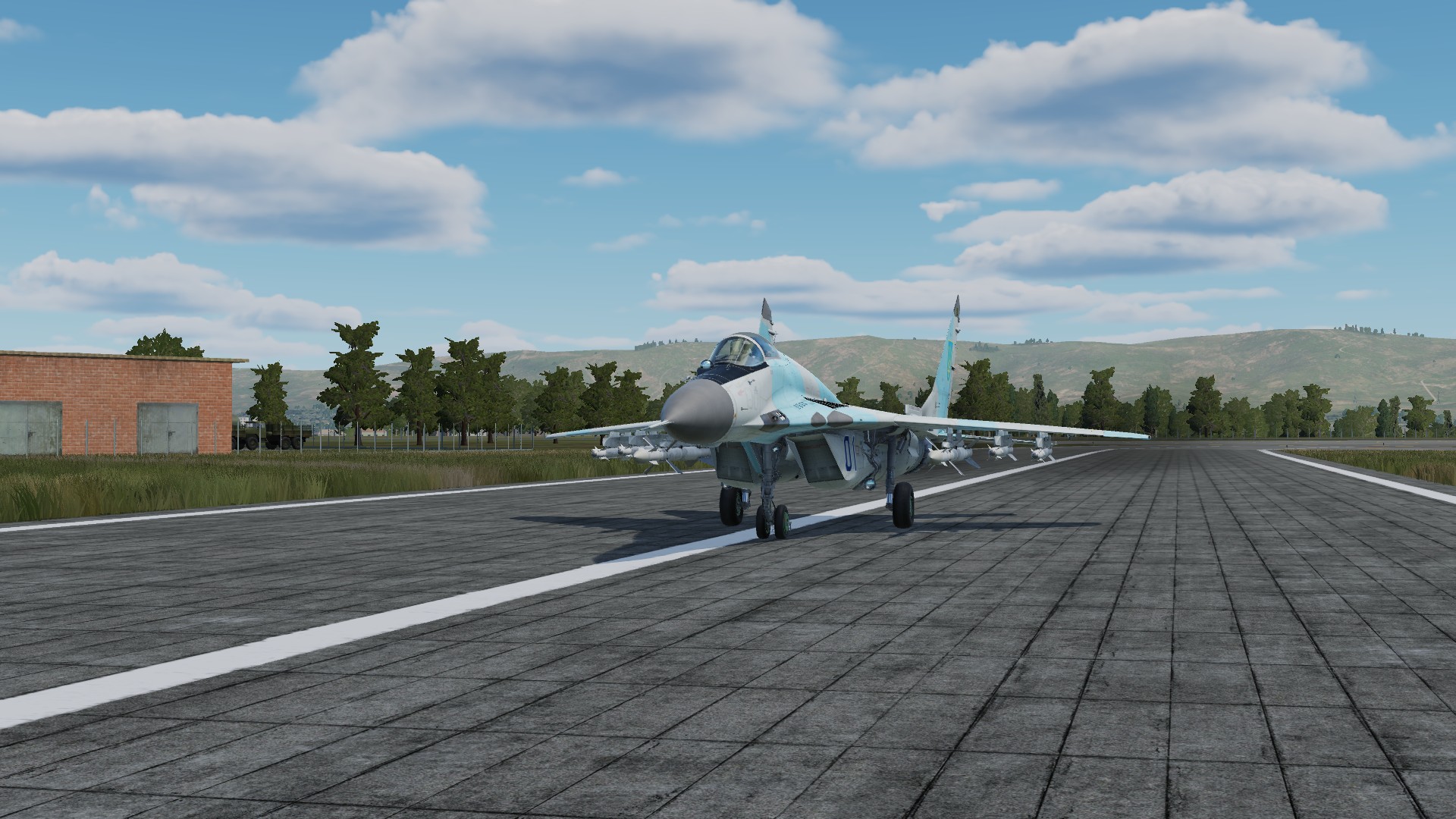 МиГ-29 ВВС Украины с Бельбека (Борт 01). MiG-29 Ukraine Air Force from Belbek (Bort 01).