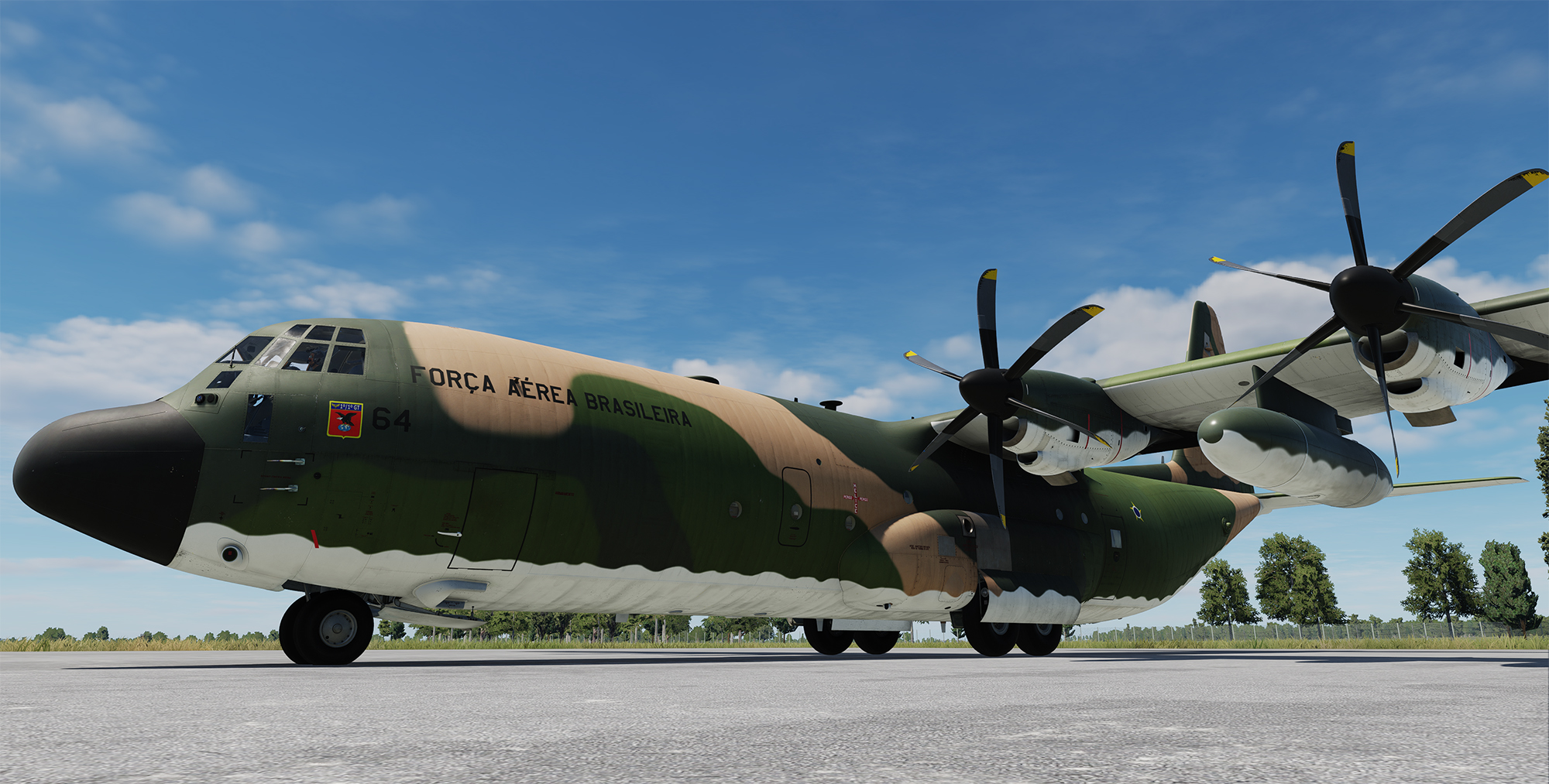 C-130H 1º/1º Grupo de Transporte - Brazilian Air Force