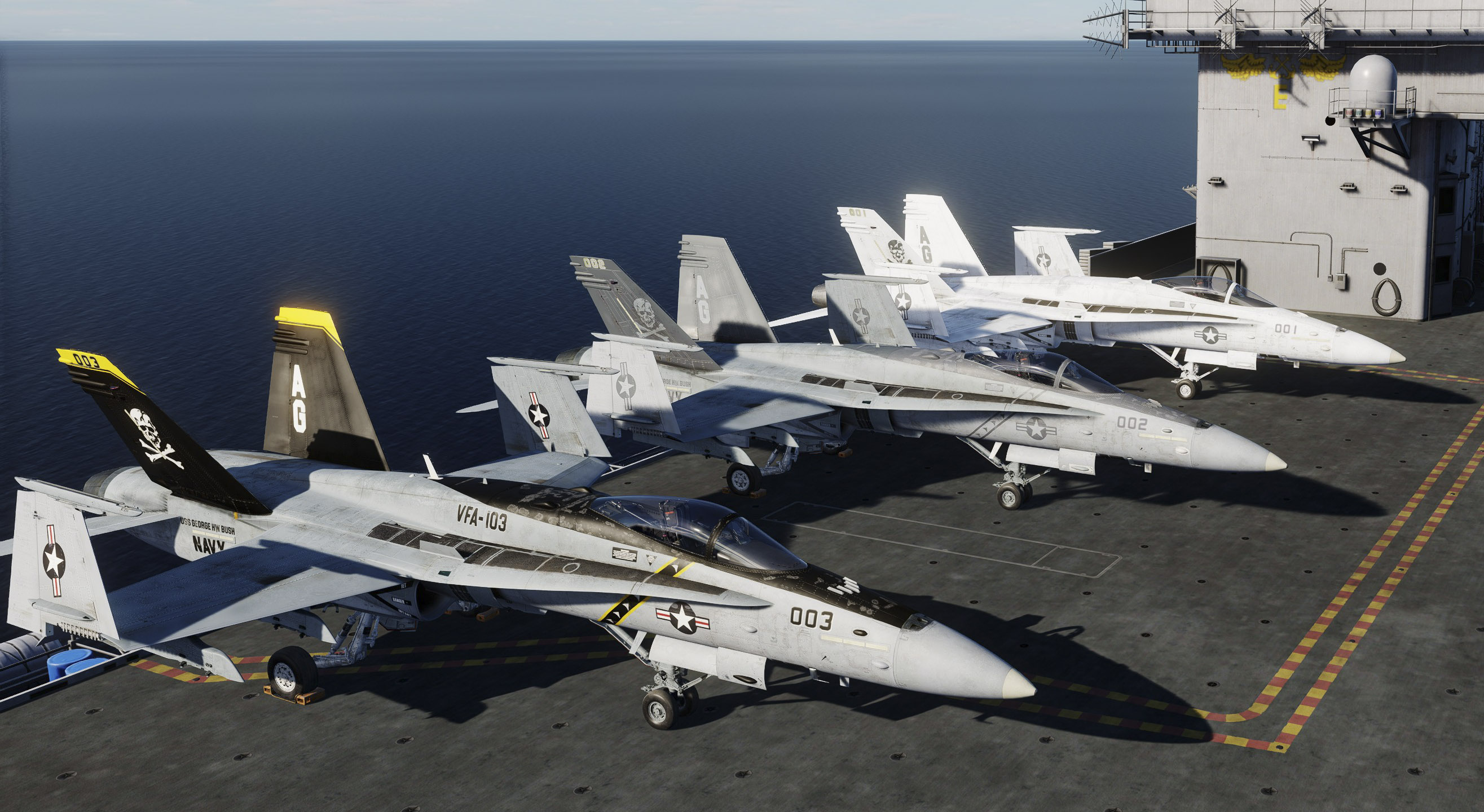 F/A-18C VFA-103 Jolly Rogers 4k Re-Mastered (Updated: 12/15/2023)