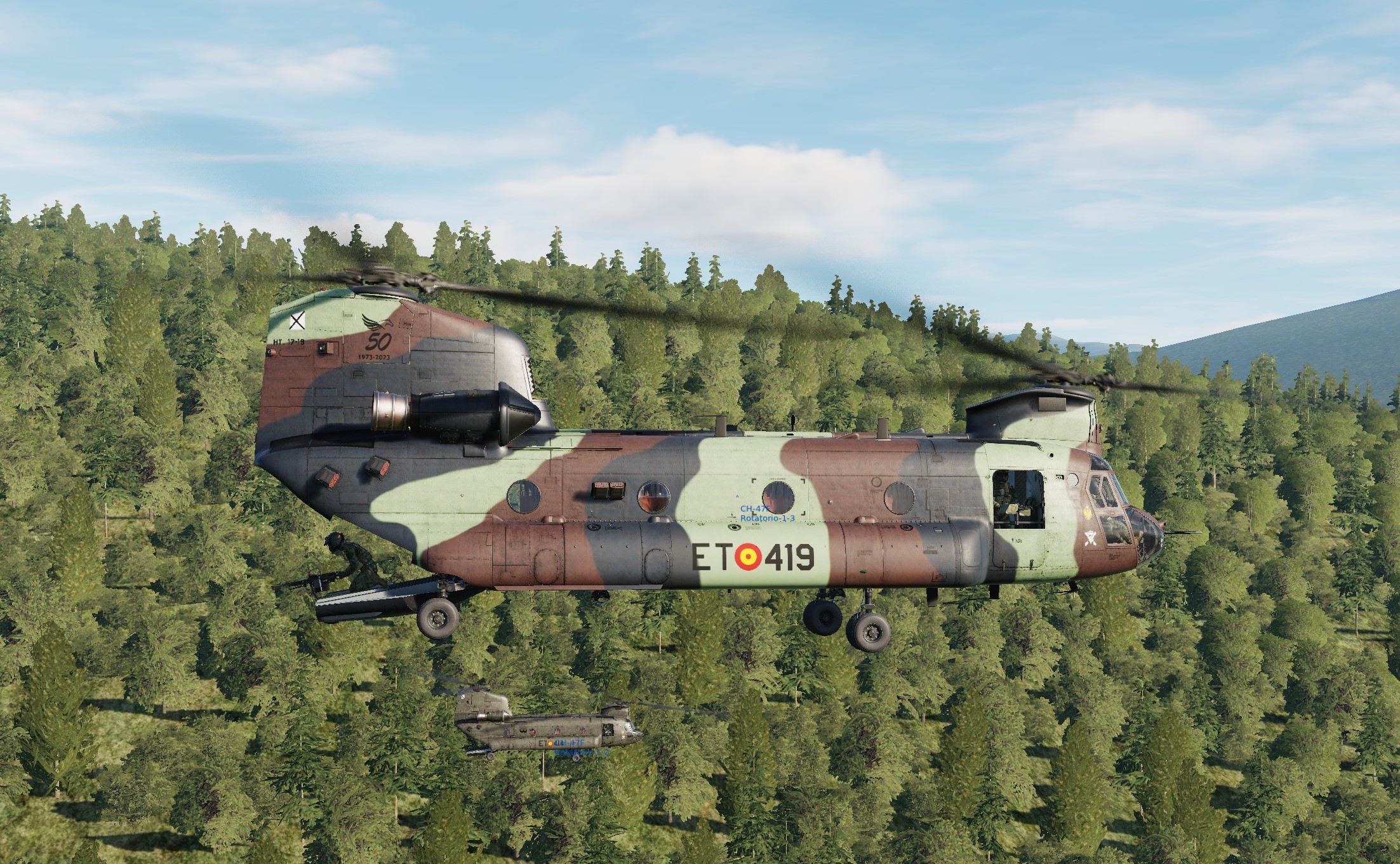 6/8 SPANISH FAMET CH-47D SKIN PACK CAMO (2/2)