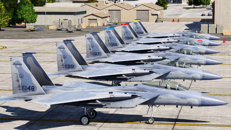 159th FW 'Bayou Militia' F15A Livery - F15C - By "RAZOR"