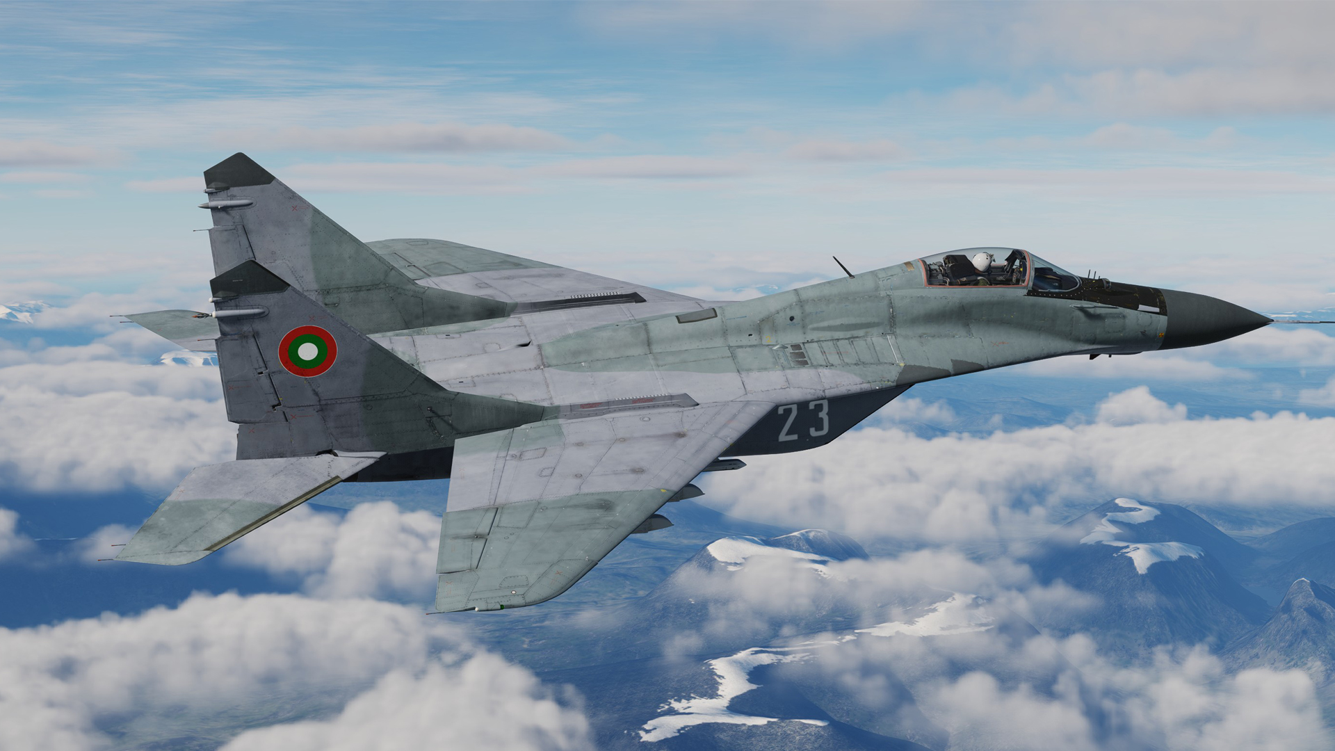 MiG-29A Fulcrum Bulgarian Air Force Dynamic Bort