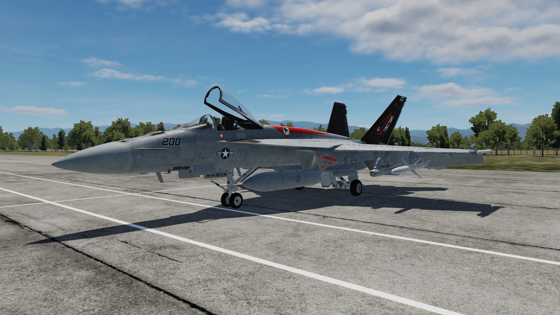 F/A-18E VFA-14 CAG Early for the CJS Super Hornet Mod