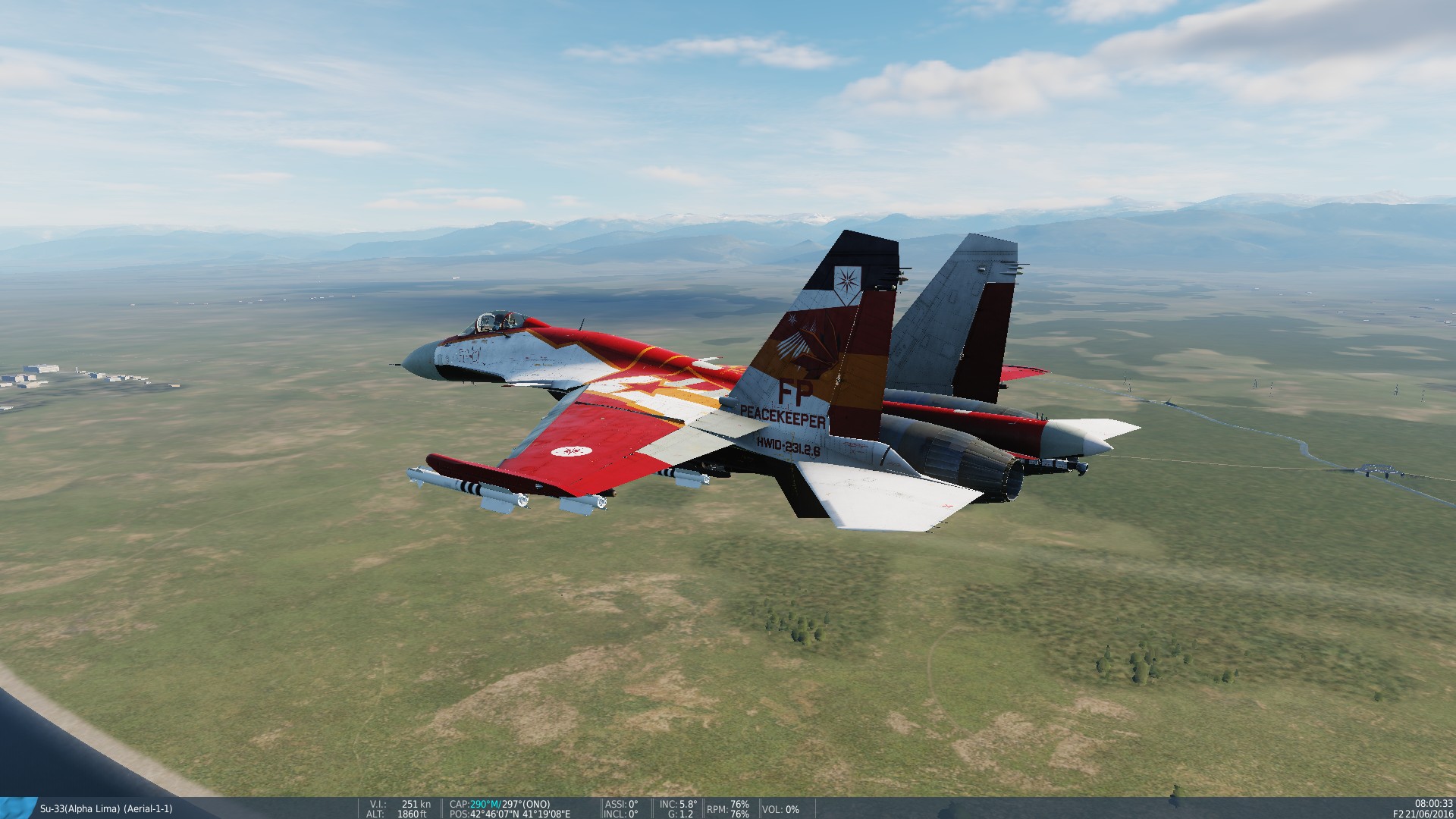 Su-33 "Federation Air Force " Canon