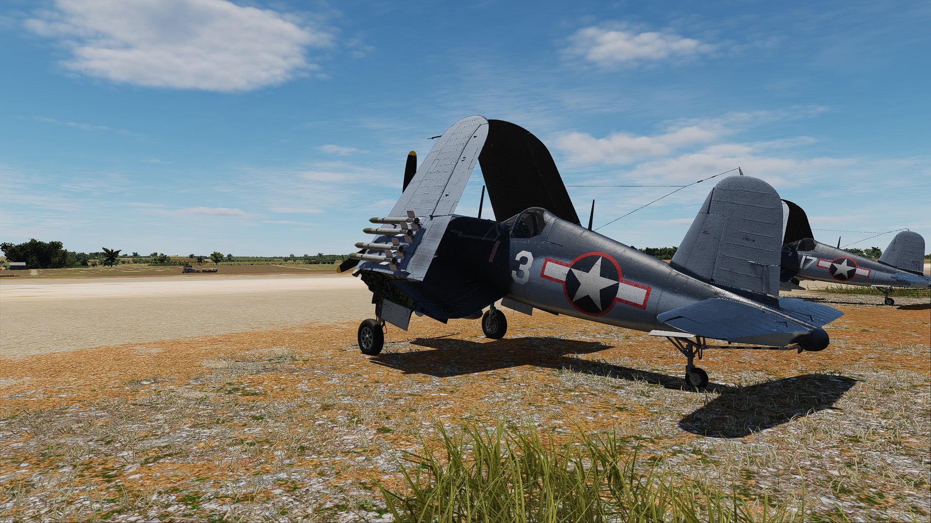 F4U-1A VF-17 Jolly Rogers White 3