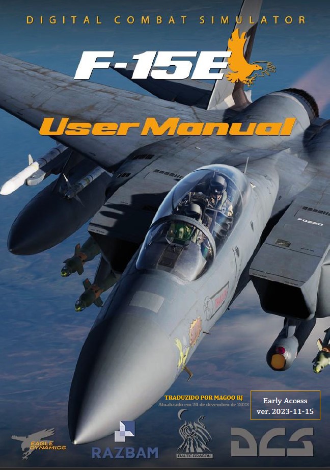 Manual do F-15E - Em Português.