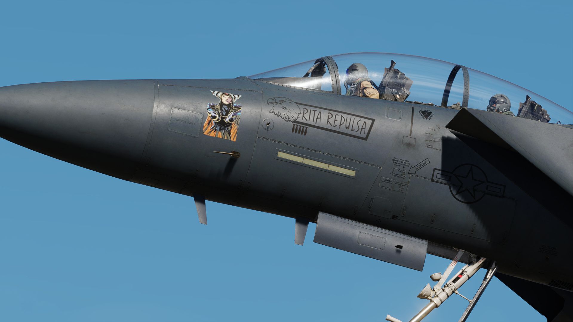 F-15E Strike eagle LN 96-204 "RITA REPULSA"