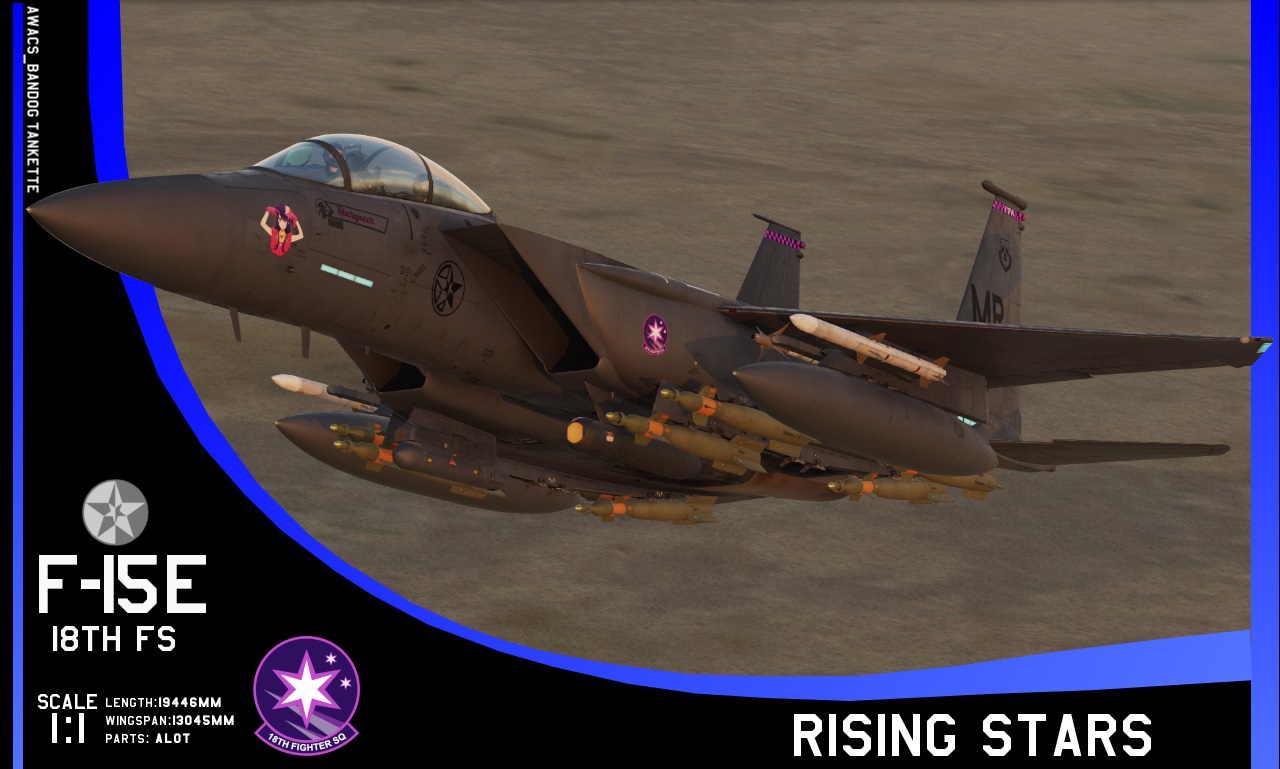 Ace Combat - 18th Fighter Squadron 'Rising Stars' 