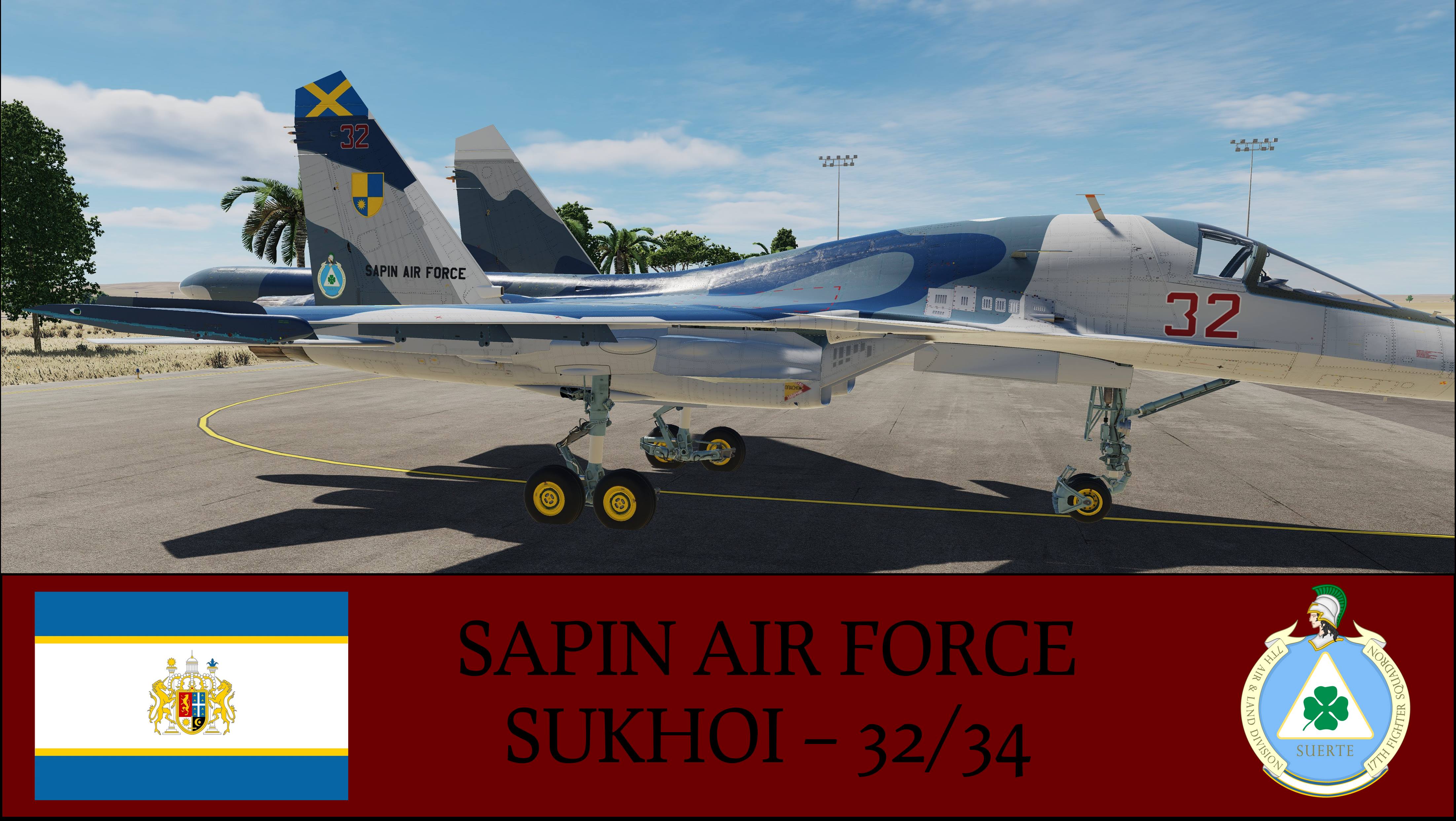 Sapin Air Force Su-32 - Ace Combat Zero
