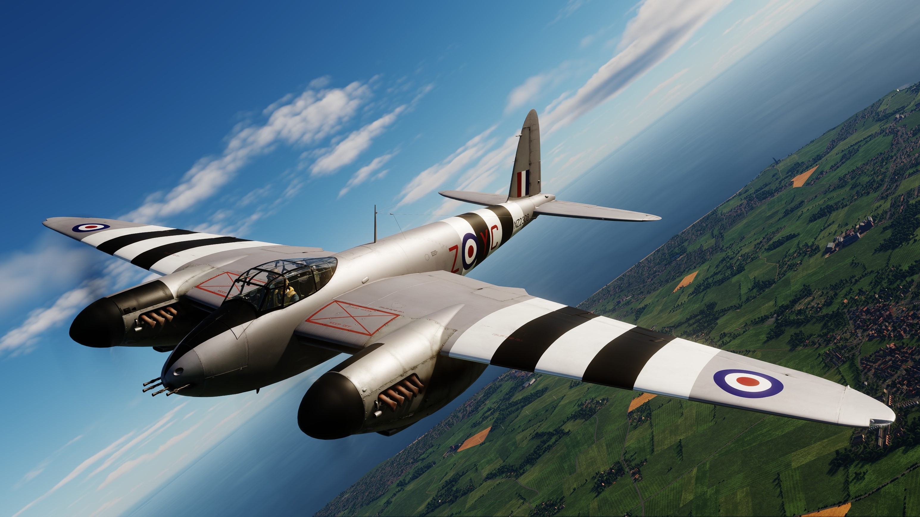 Mosquito NZ2308, YC-Z, 75 SQN RNZAF