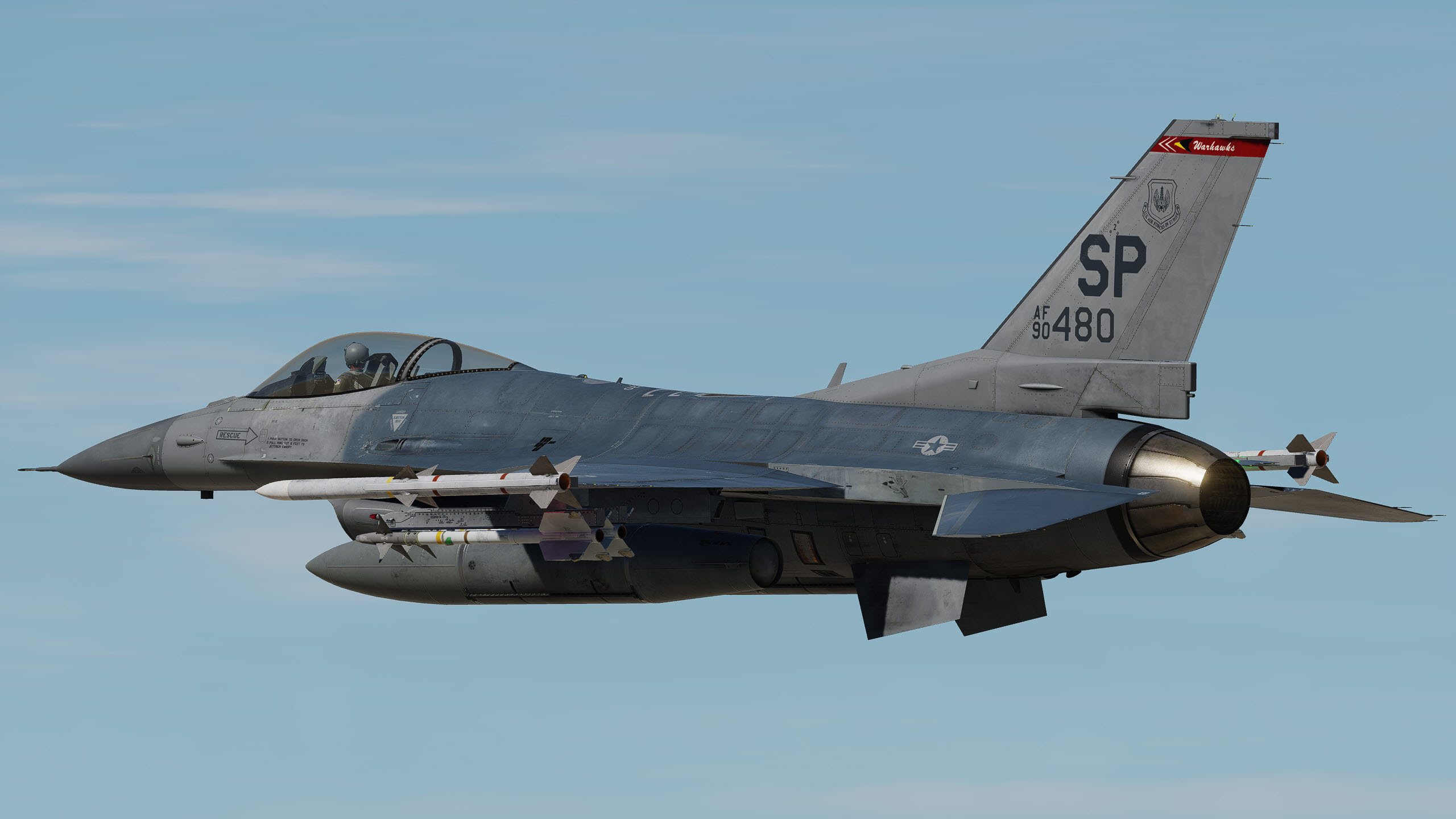 F-16C 480th Fighter Squadron 