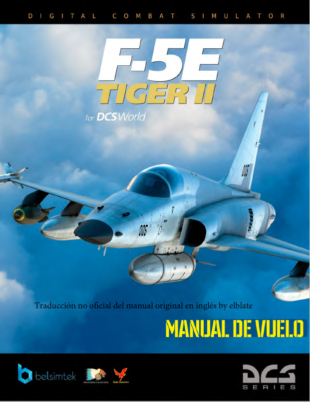 Manual de vuelo F5E editado y traducido a español
