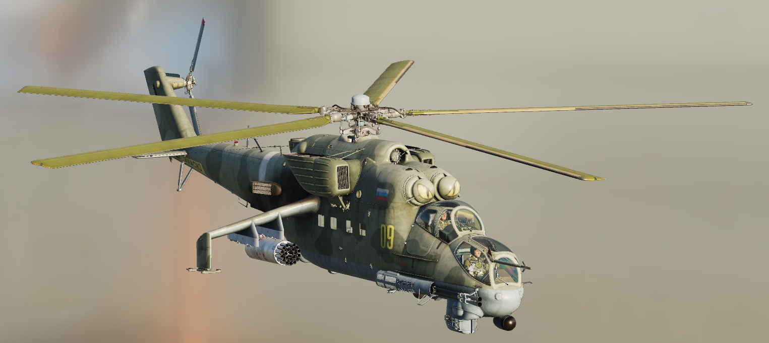 Ми-24 ВВ МВД РФ начало 2000-х (Чеченская компания) / Mi-24 The Chechen War