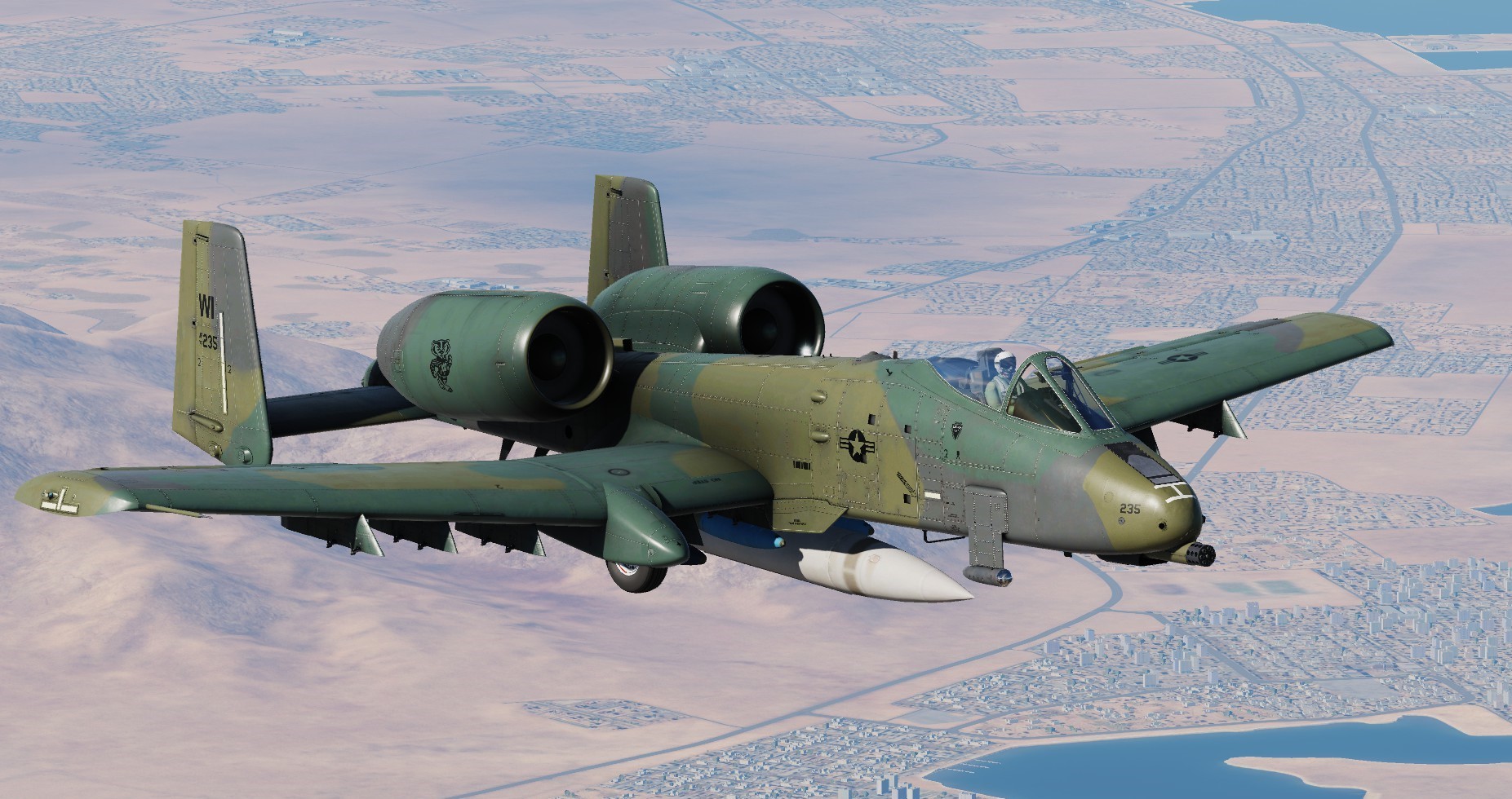 A-10C II - WI Air National Guard (128th TFW, 176 TFS) - Fictional