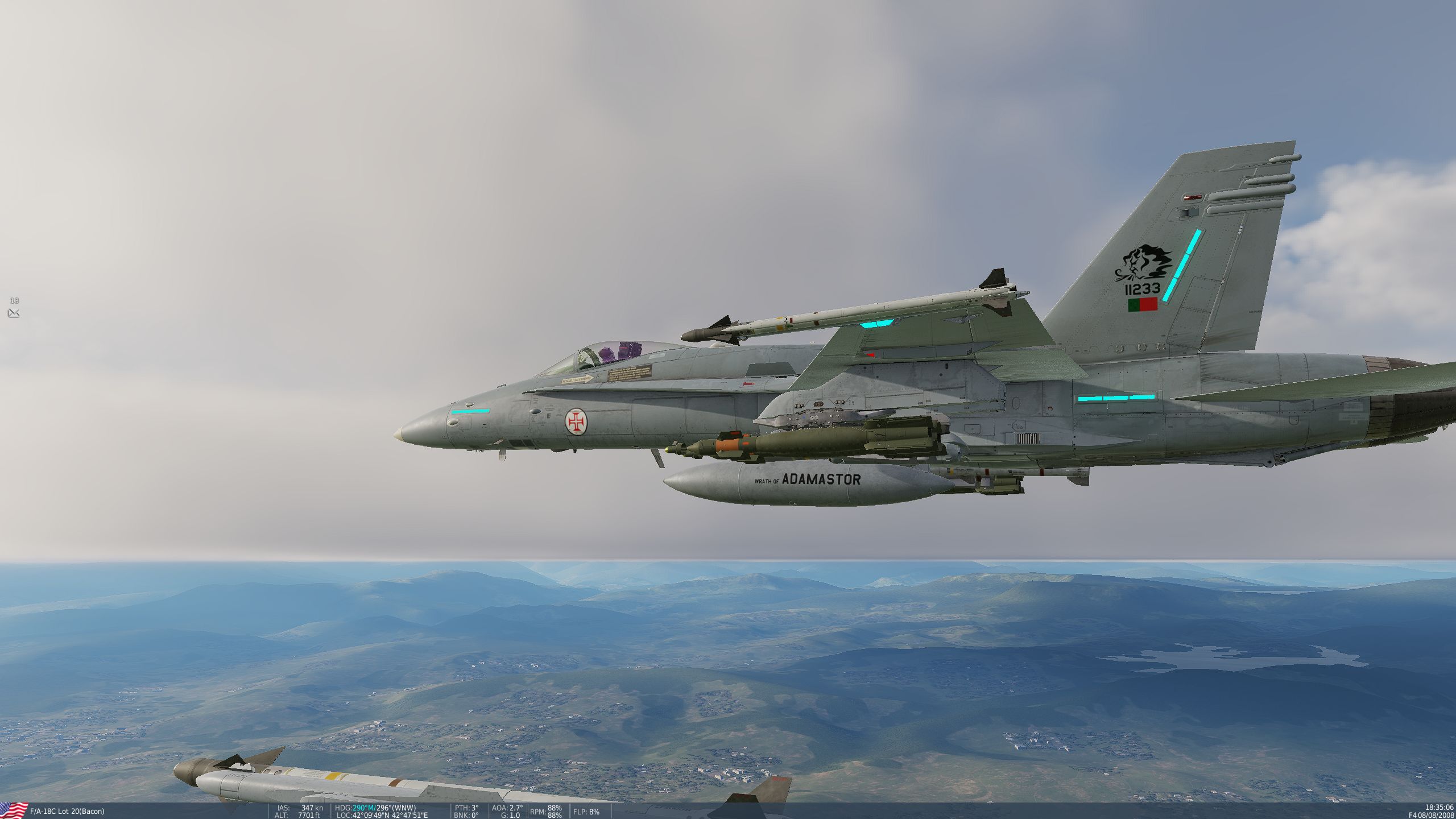 FA/18C - Portugal -  Tactical Fictional Squad Adamastores