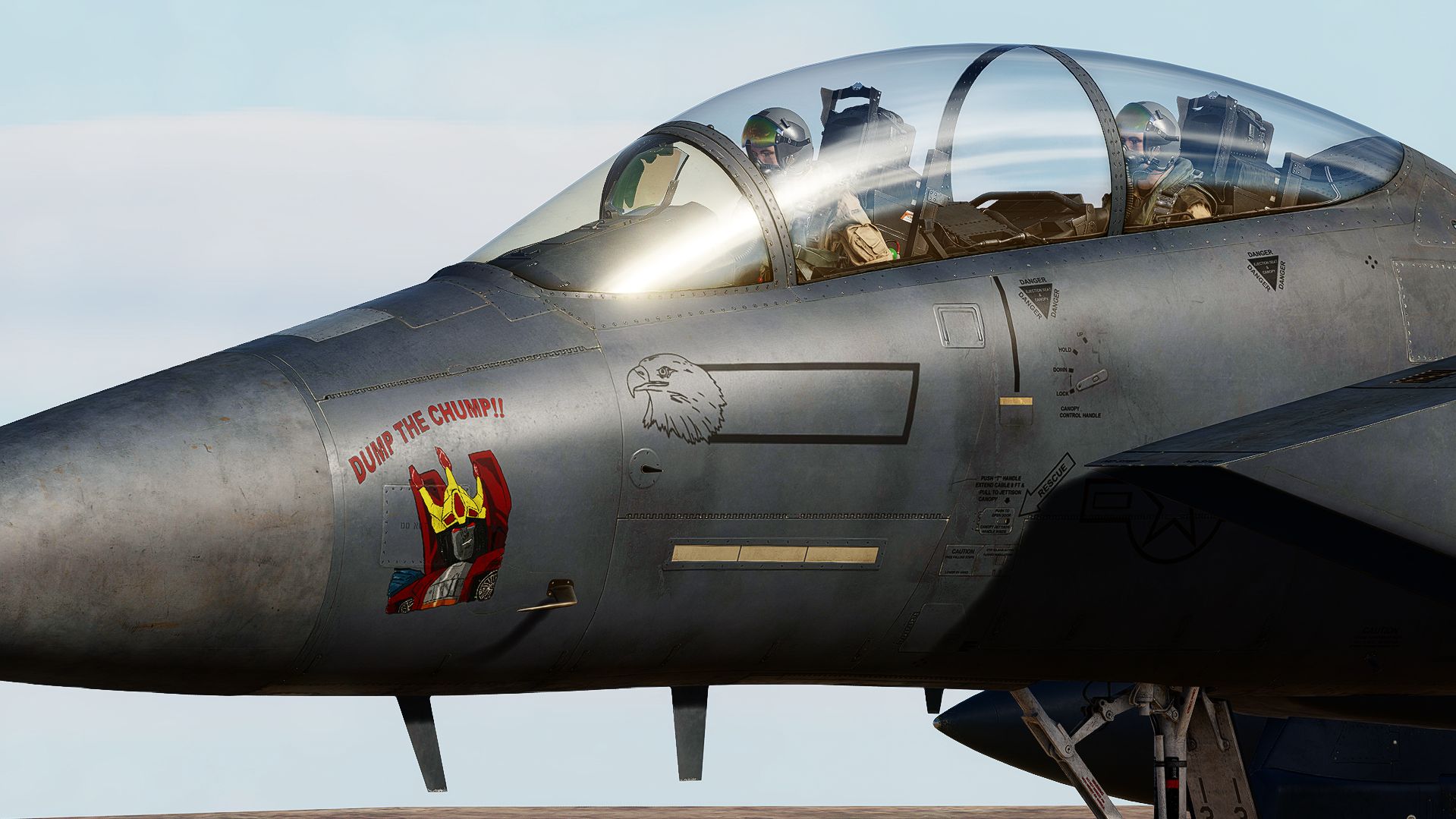 F-15E strike eagle LN 91-309 "Starscream" (REWORKED)