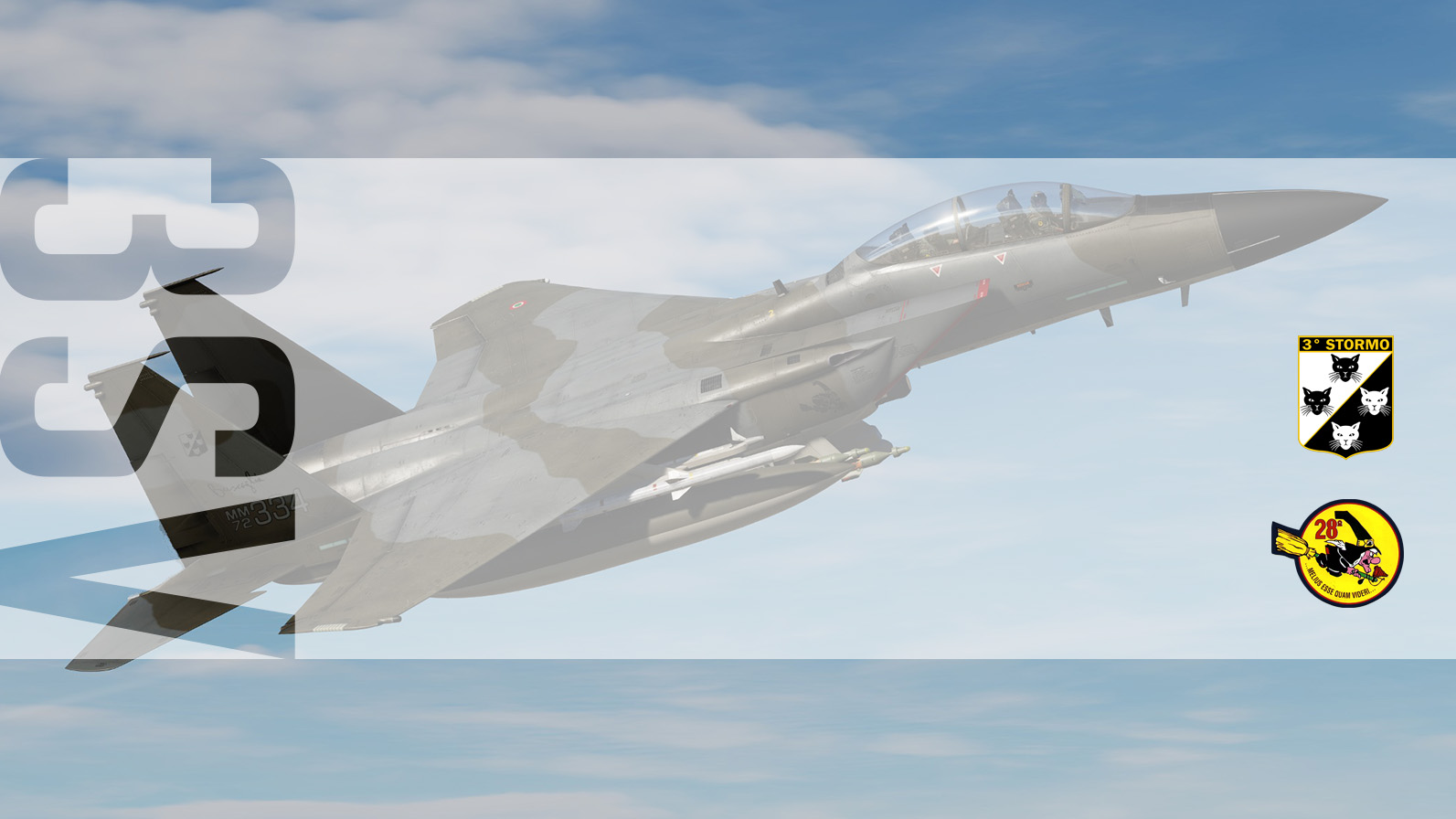 F-15E "CAMO 90's" AMI 3° STORMO 28° GRUPPO (fictional)
