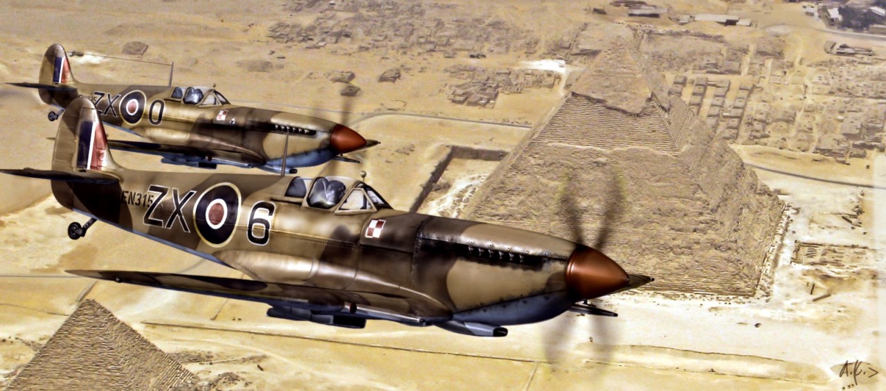 Spitfires Over Tunisia 2: Polish Fighting Team Fighter Intercept
