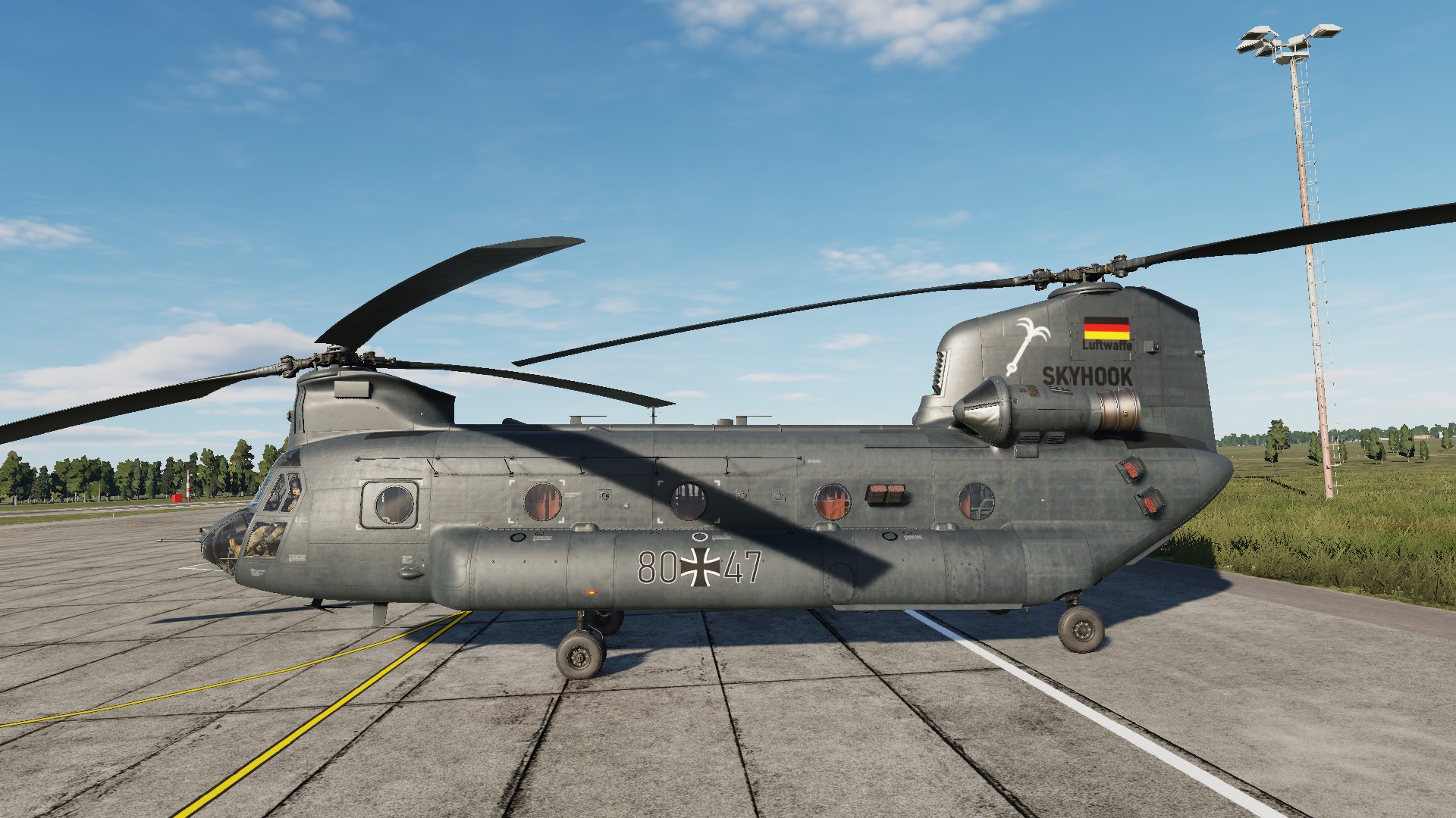 TDCS Skyhook Luftwaffe CH-47F