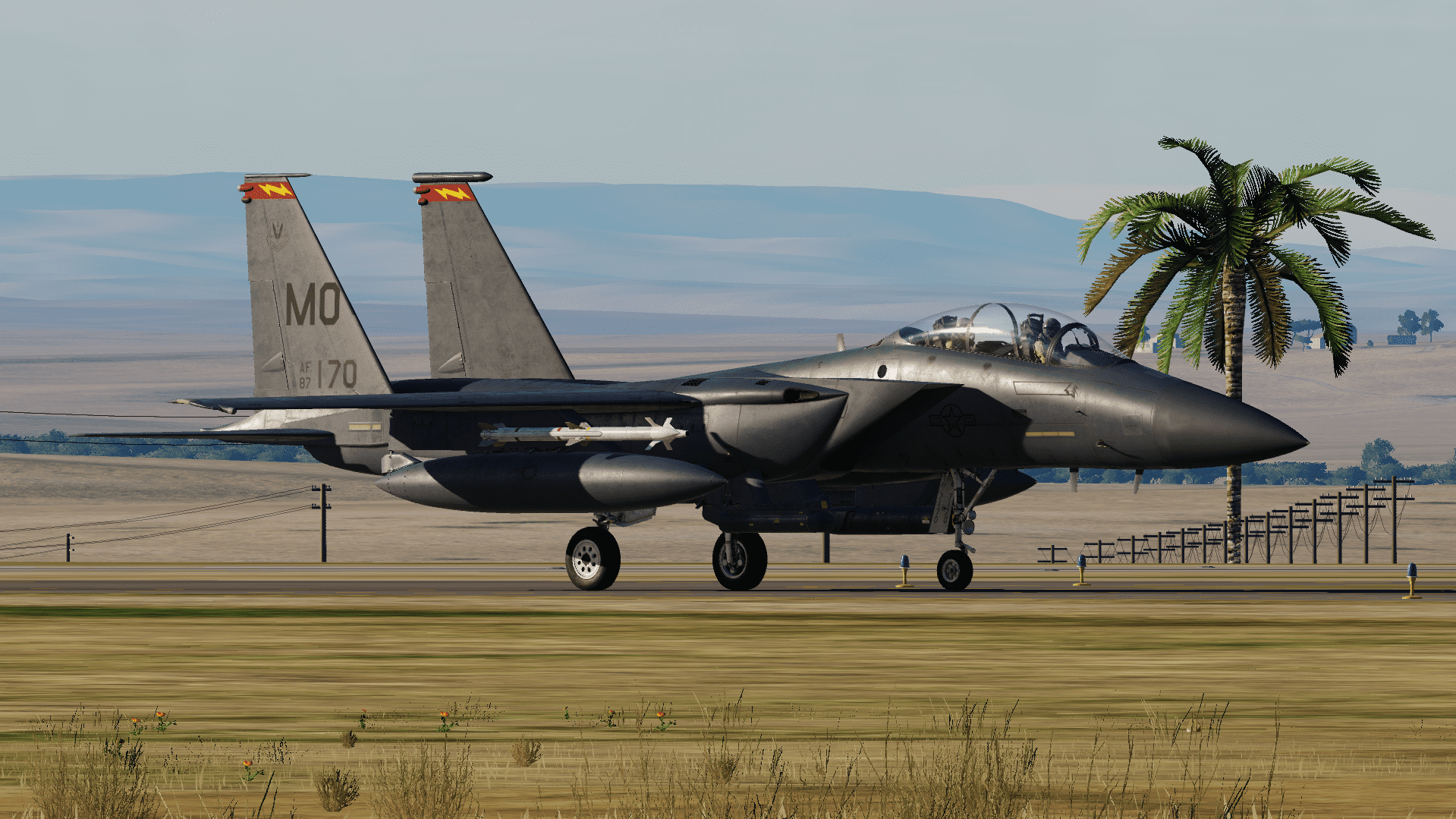 F-15E Strike eagle MO 87-170 "Boogeyman"