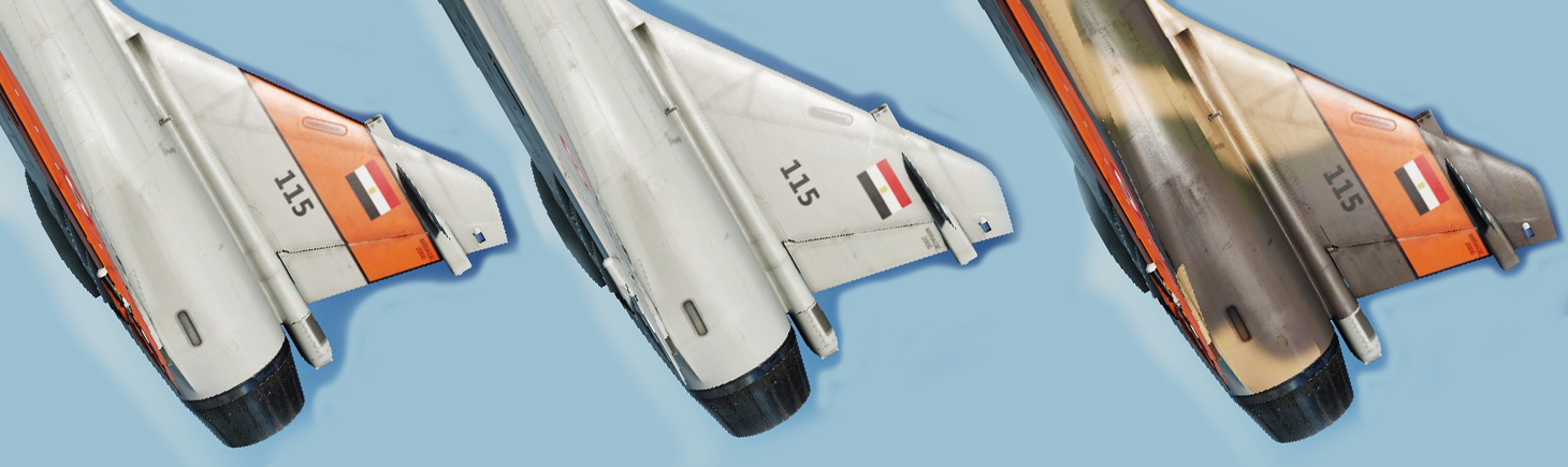 M-2000C Egyptian Air Force skin Pack