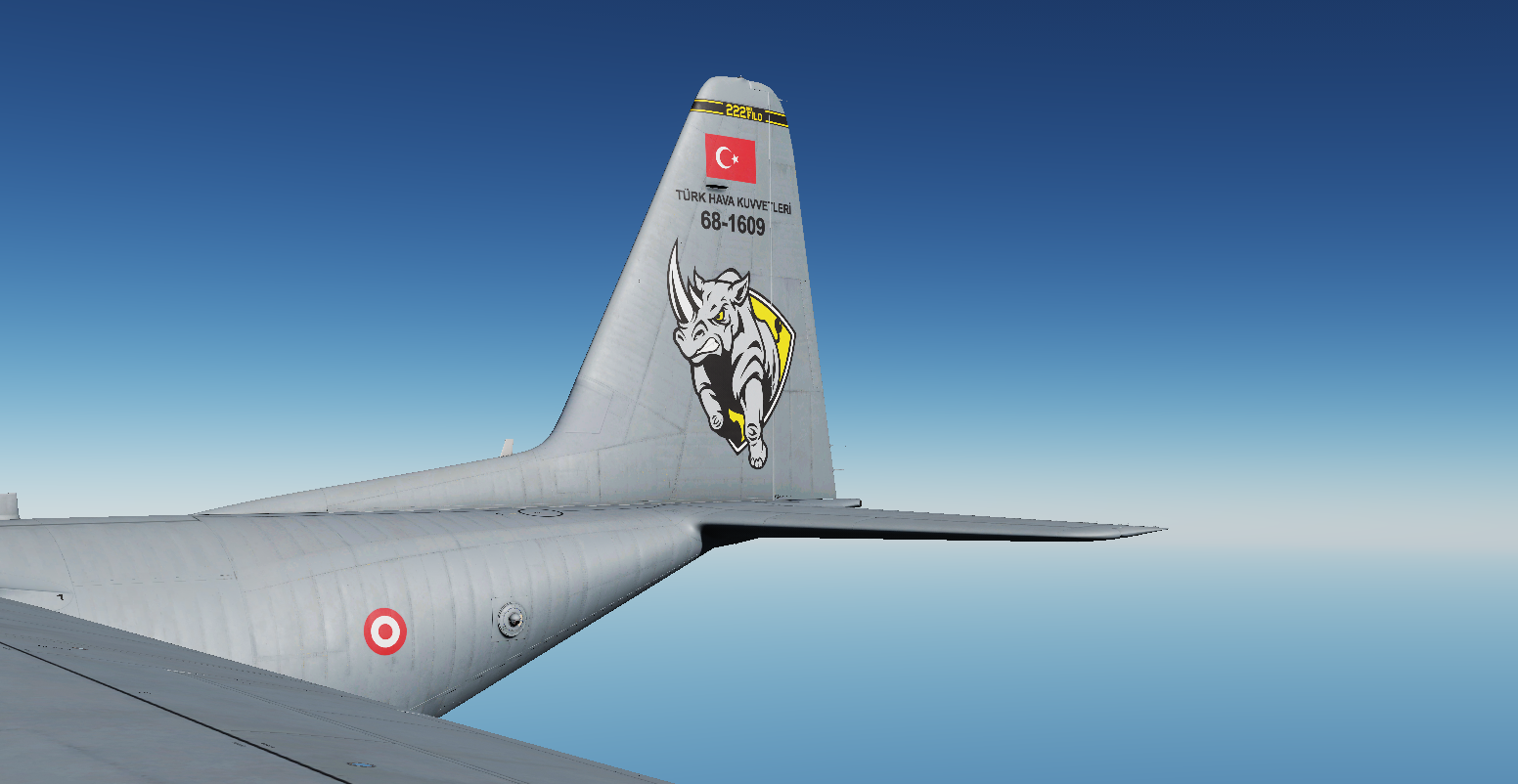 Turkish Air Force C-130E(J) 222.Filo 68-1609