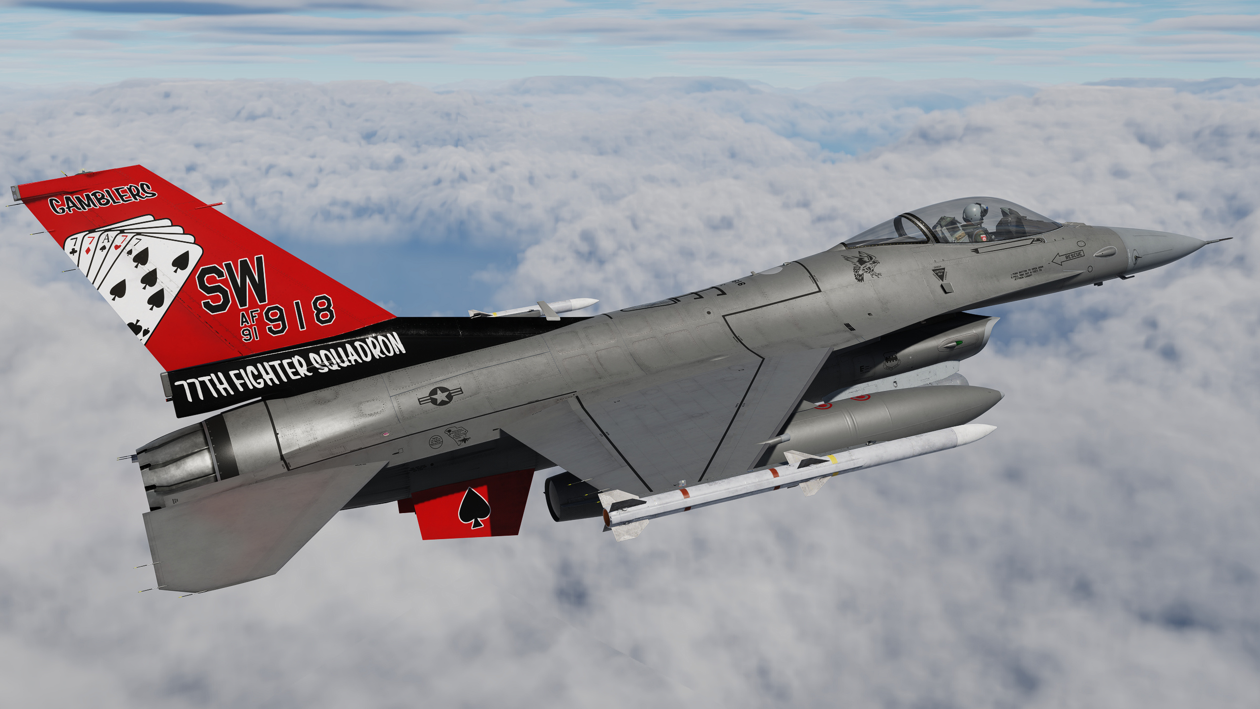 Have Gambler - 77th FS Dynamic Bort