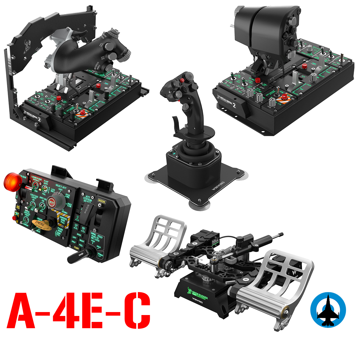 WinWing Orion2 HOTAS - A-4E-C Profile