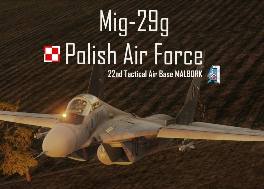 Mig-29g - Polish Air Force 22nd Tactical Air Base