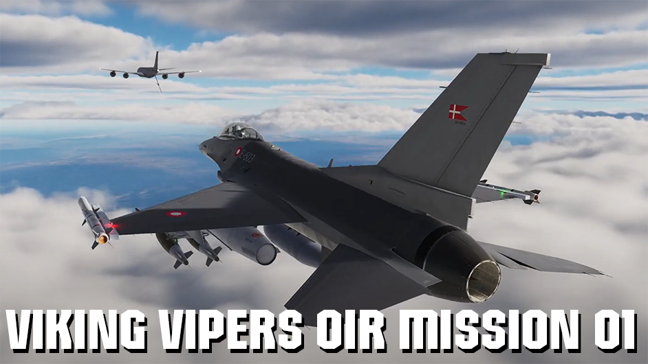 Viking Vipers F-16 OIR Mission 01