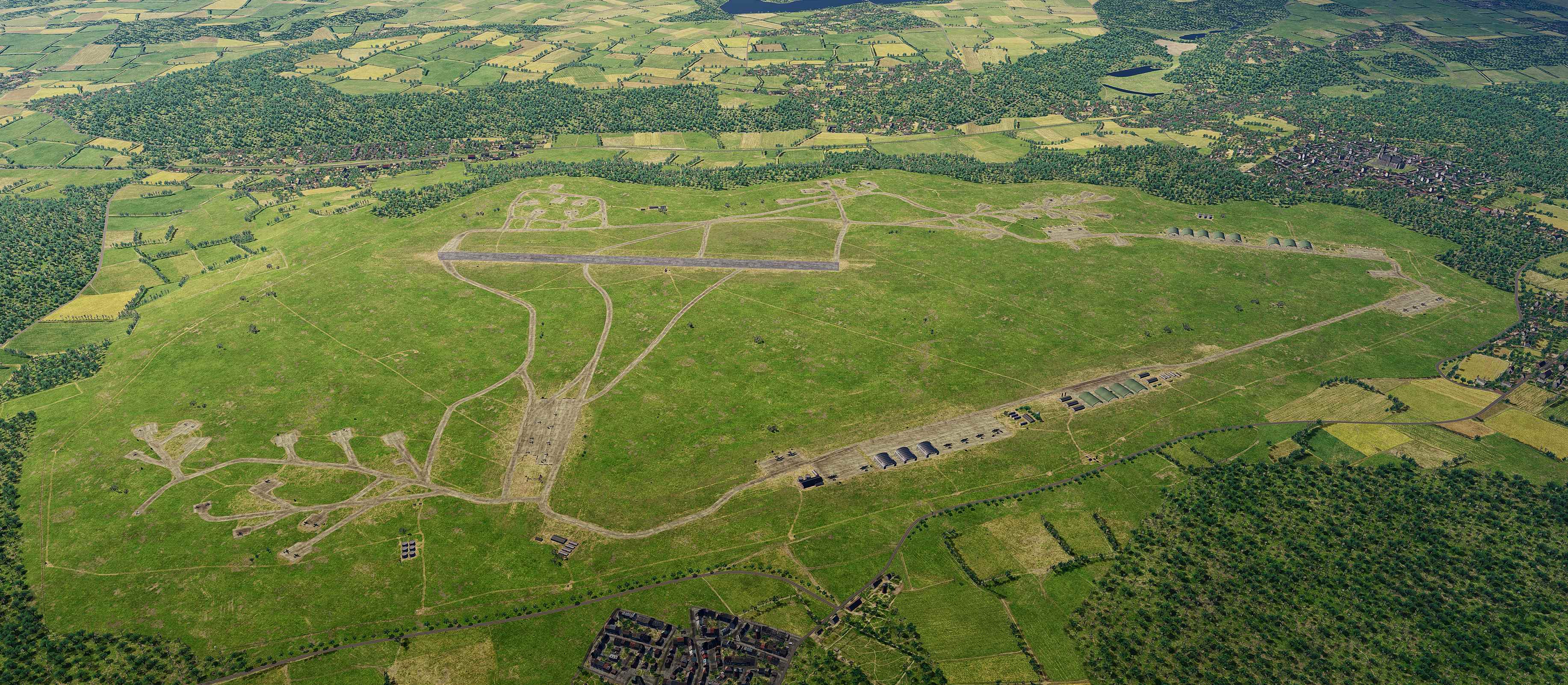 Normandy2 "Villacoublay" AXIS Airfield" in France (Ver. 2)