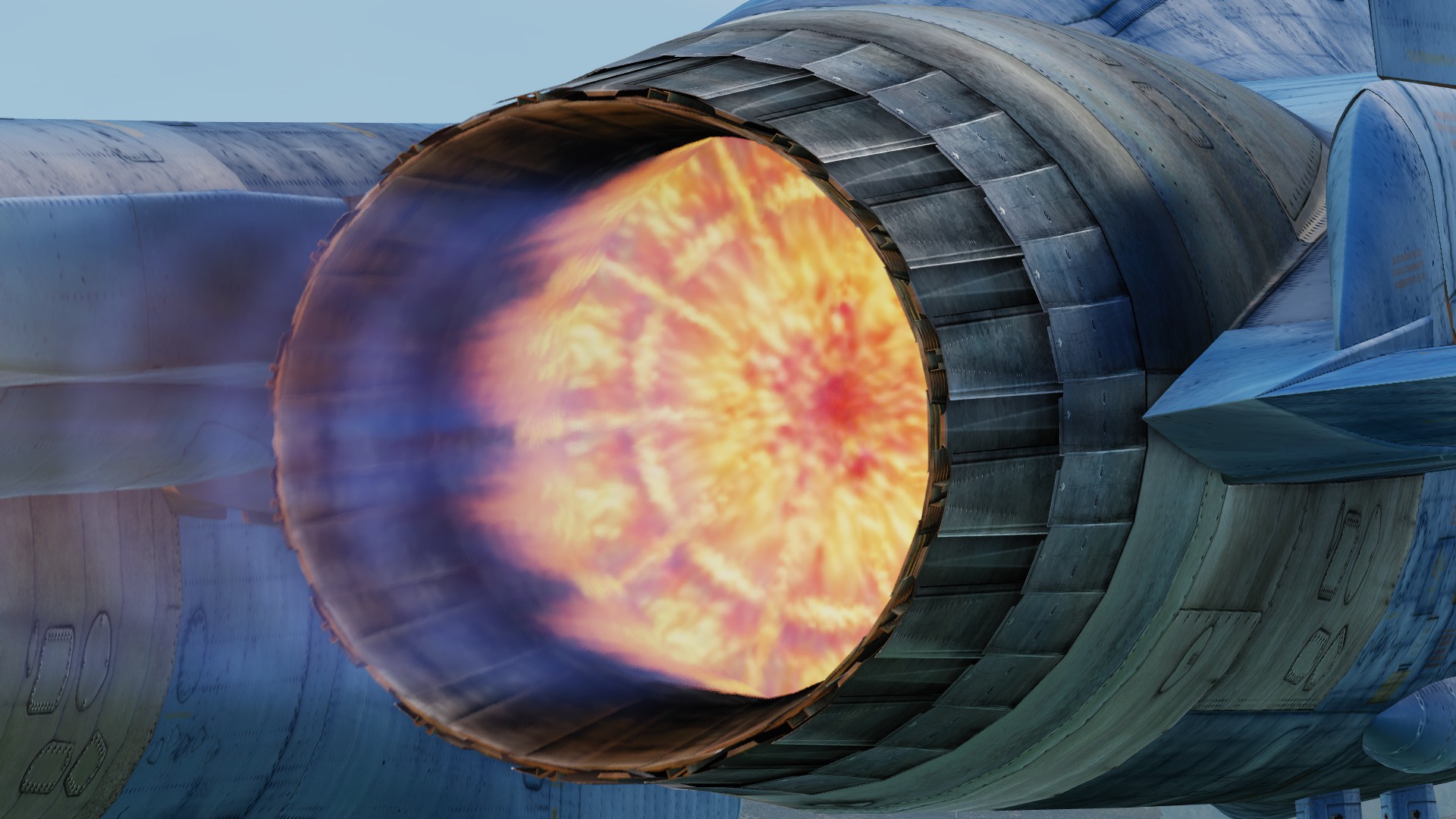 DCS Flanker Afterburner Upgrade