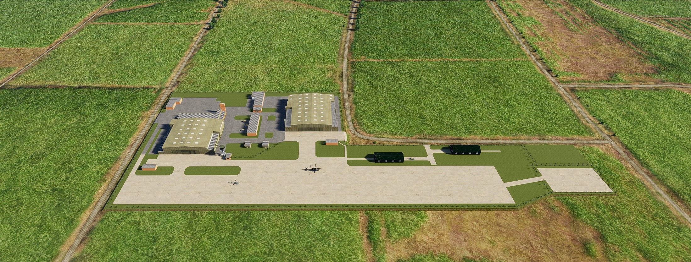 3 Regt AAC Soest Airfield v1