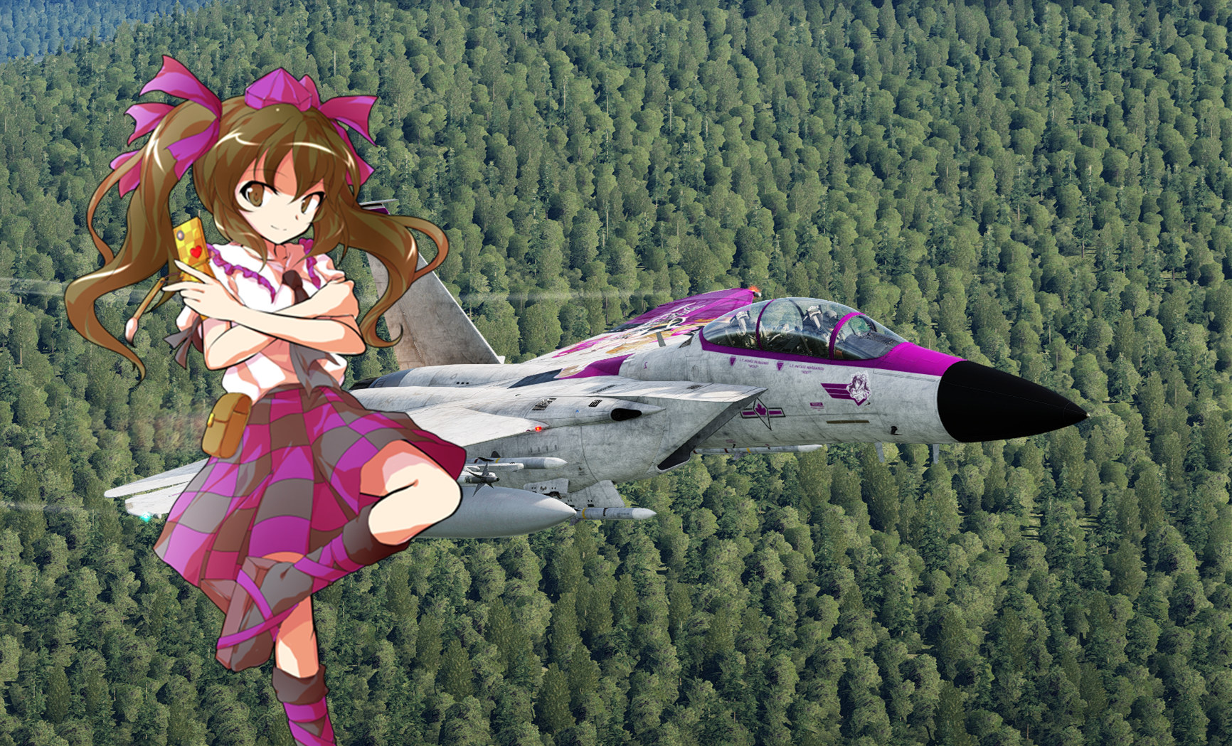 [F-15E] Tengu Guardians' Strike Eagle （but Hatate)