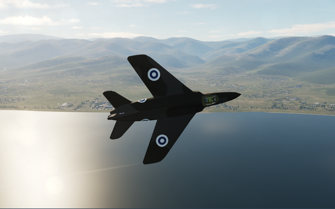 Folland Gnat AI asset (non animated)