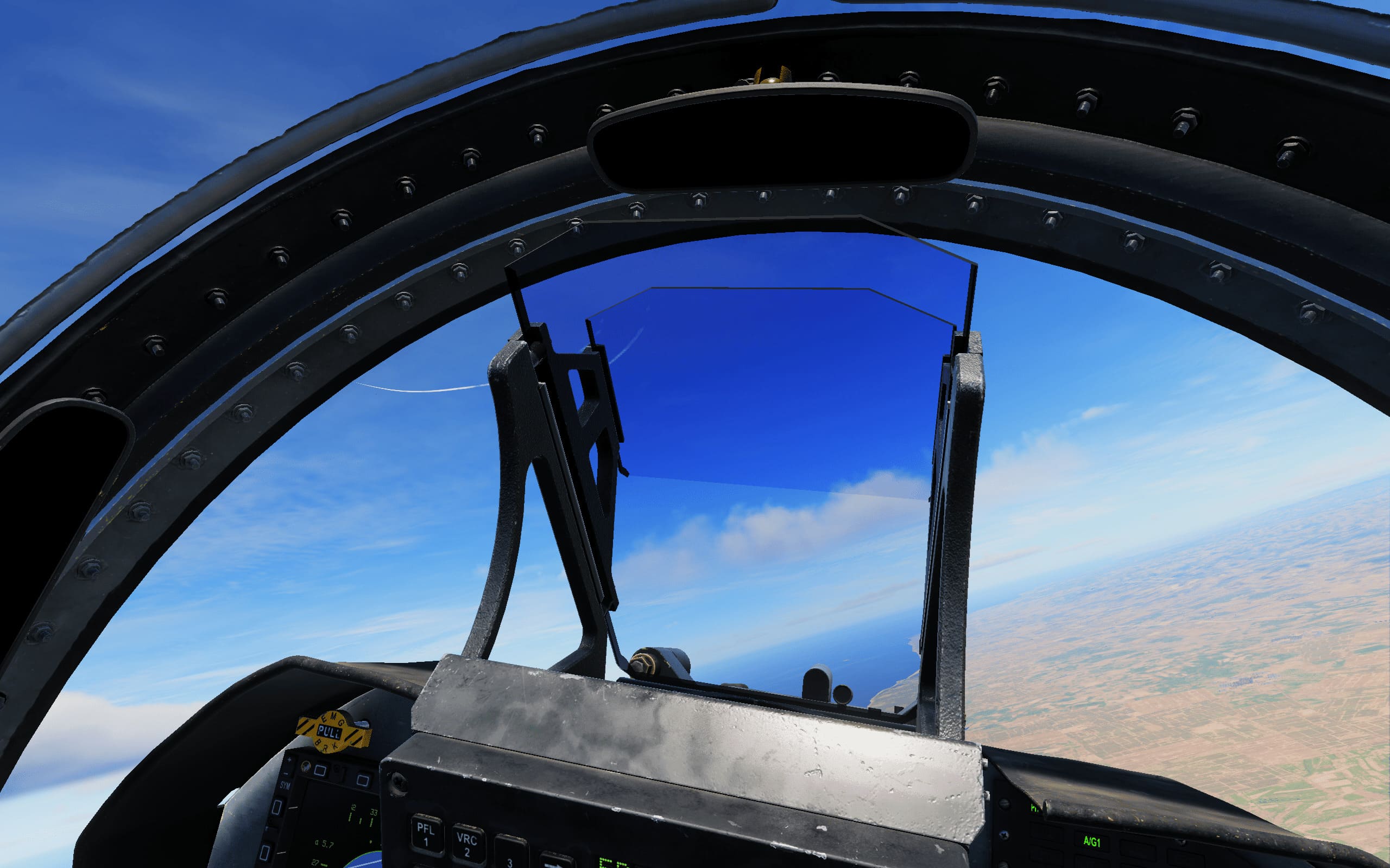 JF-17 fake cockpit reflections removed