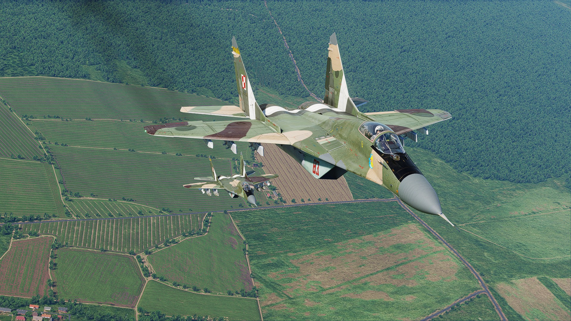 Ex- Czech Fulcrums Polish Air Force 