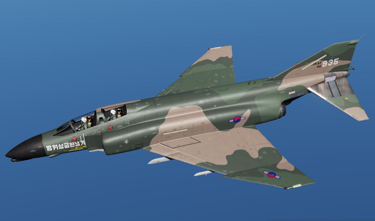 ROKAF F-4D skin pack (VSN F-4B Mod)