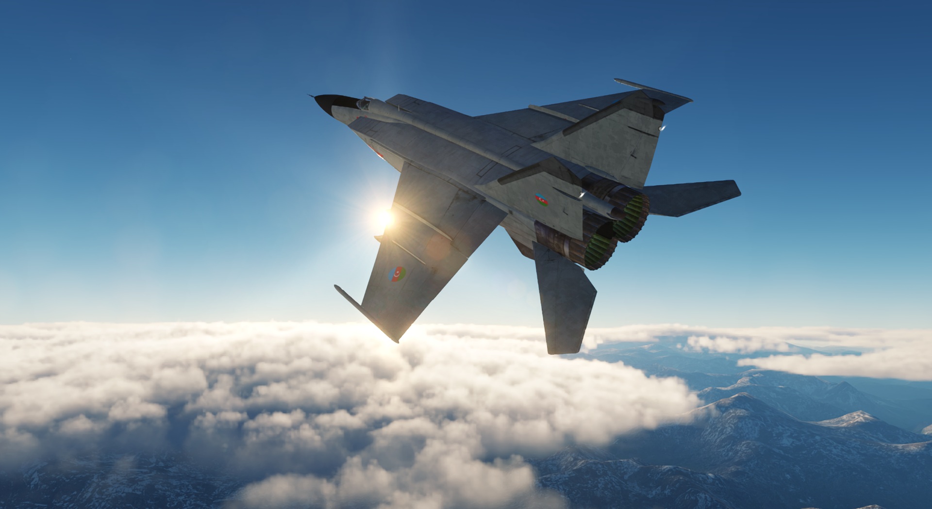 MiG-25P Azerbaijiani Air Force b/n 87