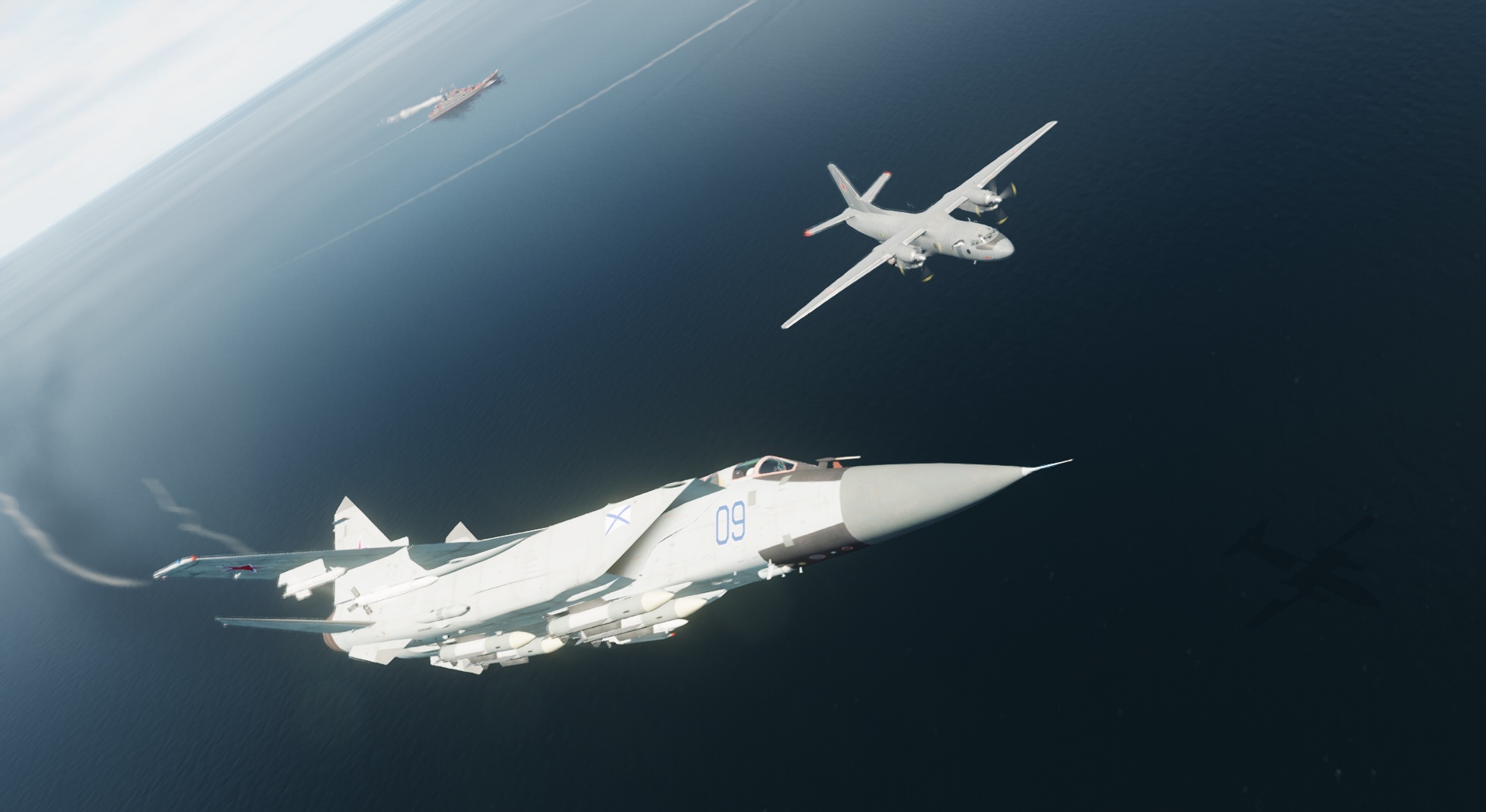 MiG-31BM mod Russian Naval Aviation RF-95459 b/n 09