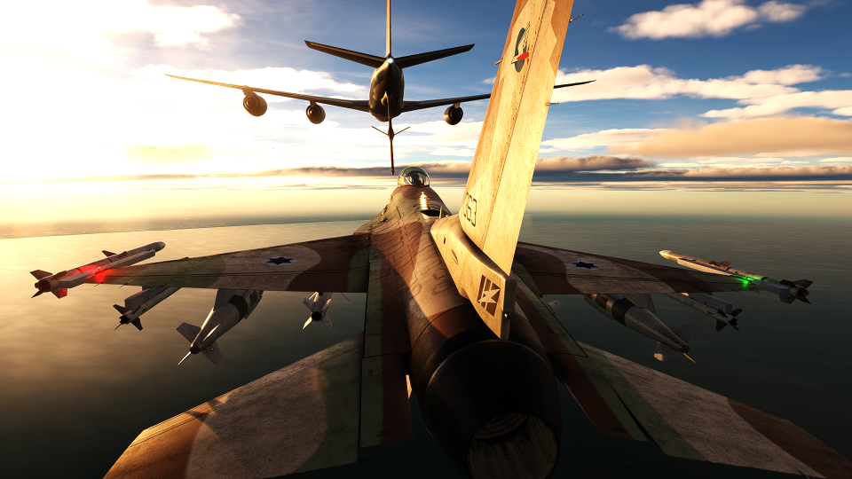 F-16 Hezbollah Strike