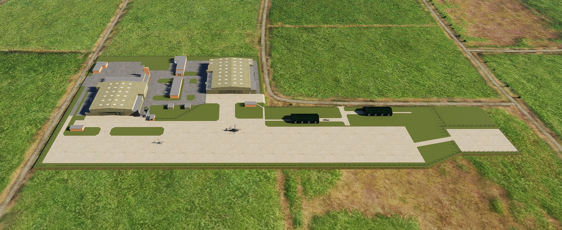 3 Regt AAC Soest Airfield v3
