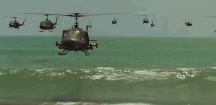 UH-1H Helicopter assault - Apocalypse Now