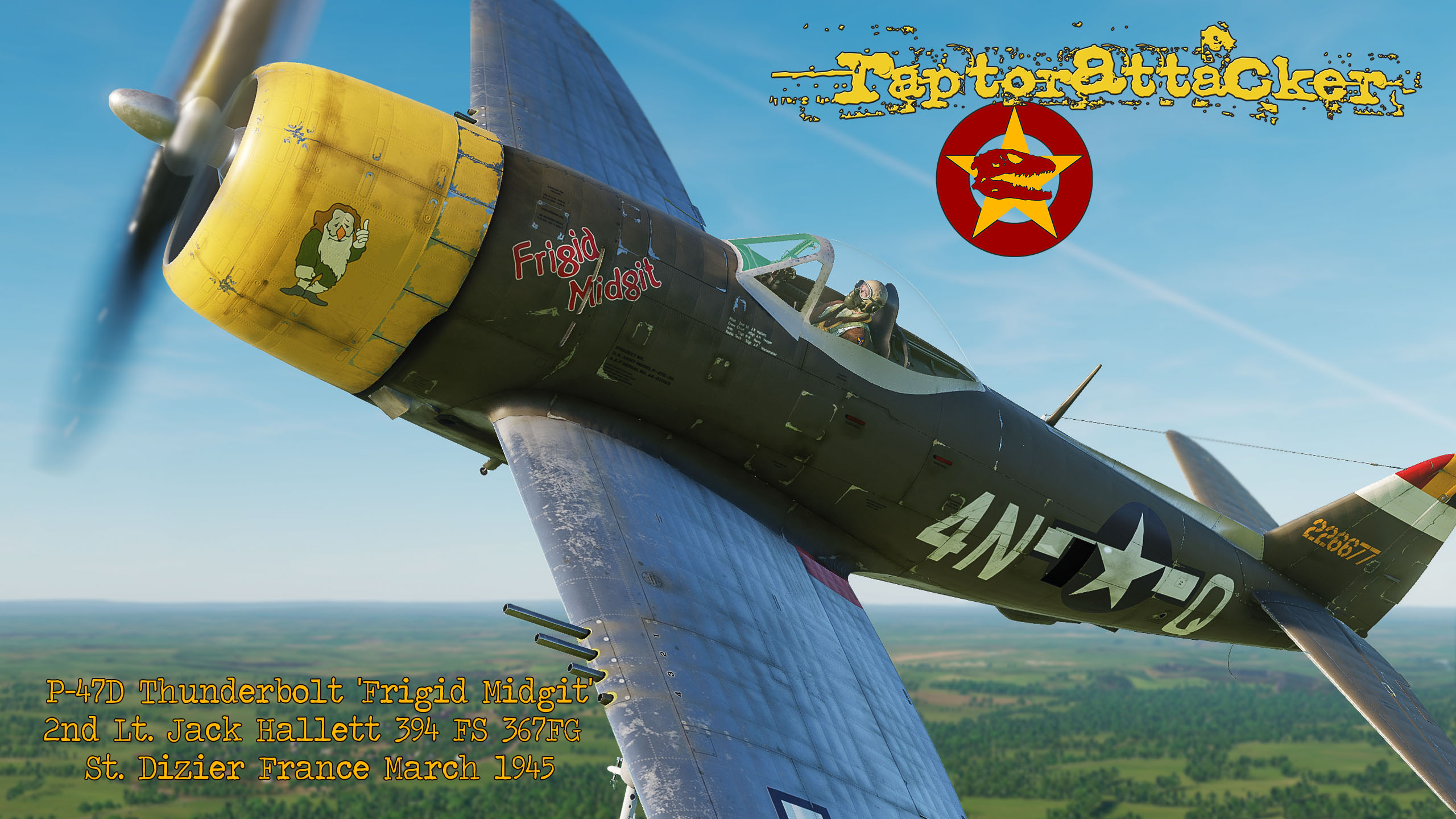 P-47D 'Frigid Midgit'  394 FS, 367FG