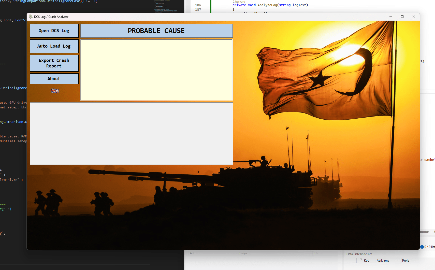 DCS Log & Crash Analyzer | © AsilTurq 