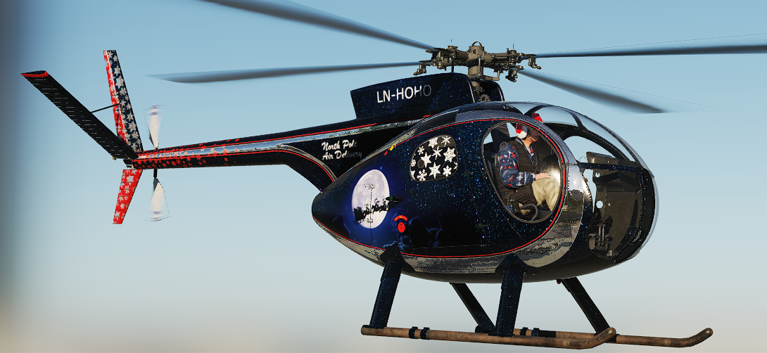 OH-6 / MD500 / Hughes 500 - Christmas *Fictional*