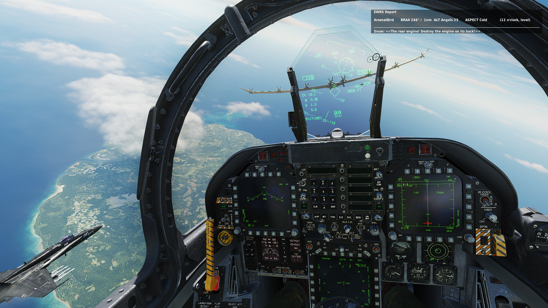 Ace Combat 5 - Mission 24 - "White Bird Part 2" - For F-18C and Marianas